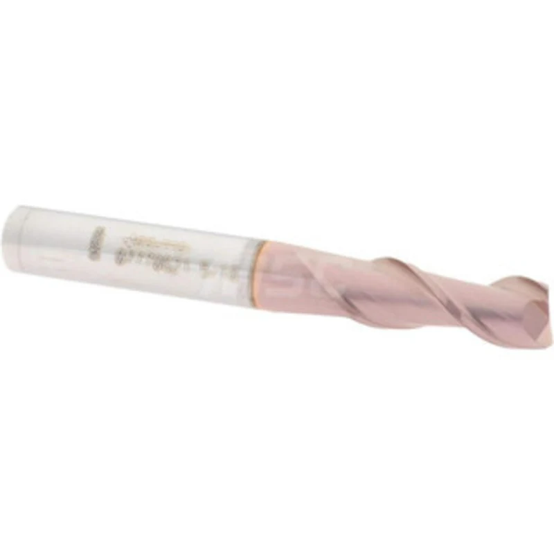 Accupro 5/16, 3/4 LOC, 5/16 Shank Diam, 2-1/2 OAL, 2 Flute, Solid Carbide Square End Mill Single End, TiCN Finish, Sp...